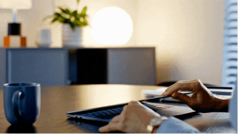 Mockup site web Service Prestige animé